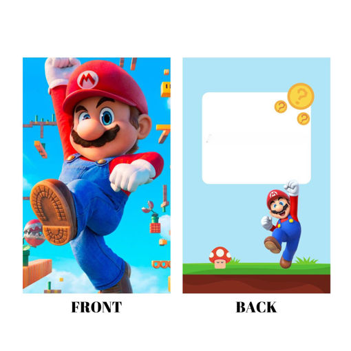 Picture of LUGGAGE TAG (MDF WOOD) SUPER MARIO